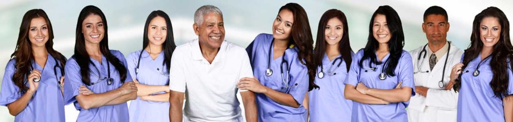 Home health nurses and healthcare professionals